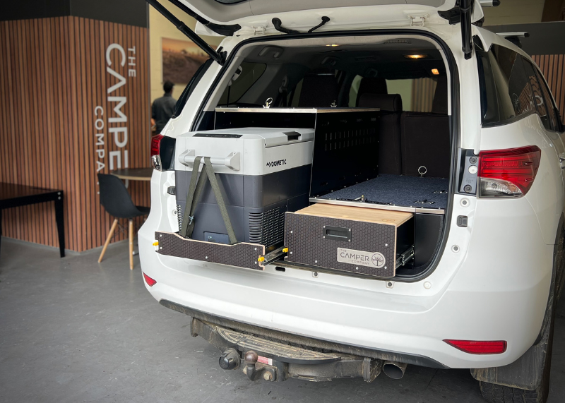 Toyota Fortuner drawer systems – MIDI and Standard units for D4D and GD6 models