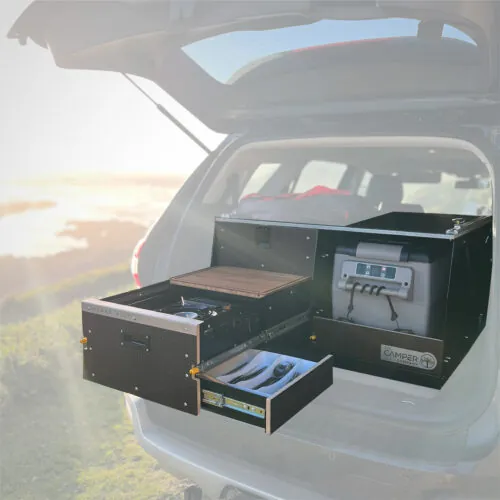 UN —under nest— Nomad Nest Camper Box | Organise Your SUV Adventures